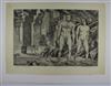 HARRY STERNBERG Group of 7 etchings.